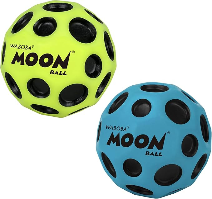 Waboba The Original Moon Ball 2 Pack - Super Bouncy Wall Balls for Kids and Teens - Outdoor Sport... | Amazon (US)