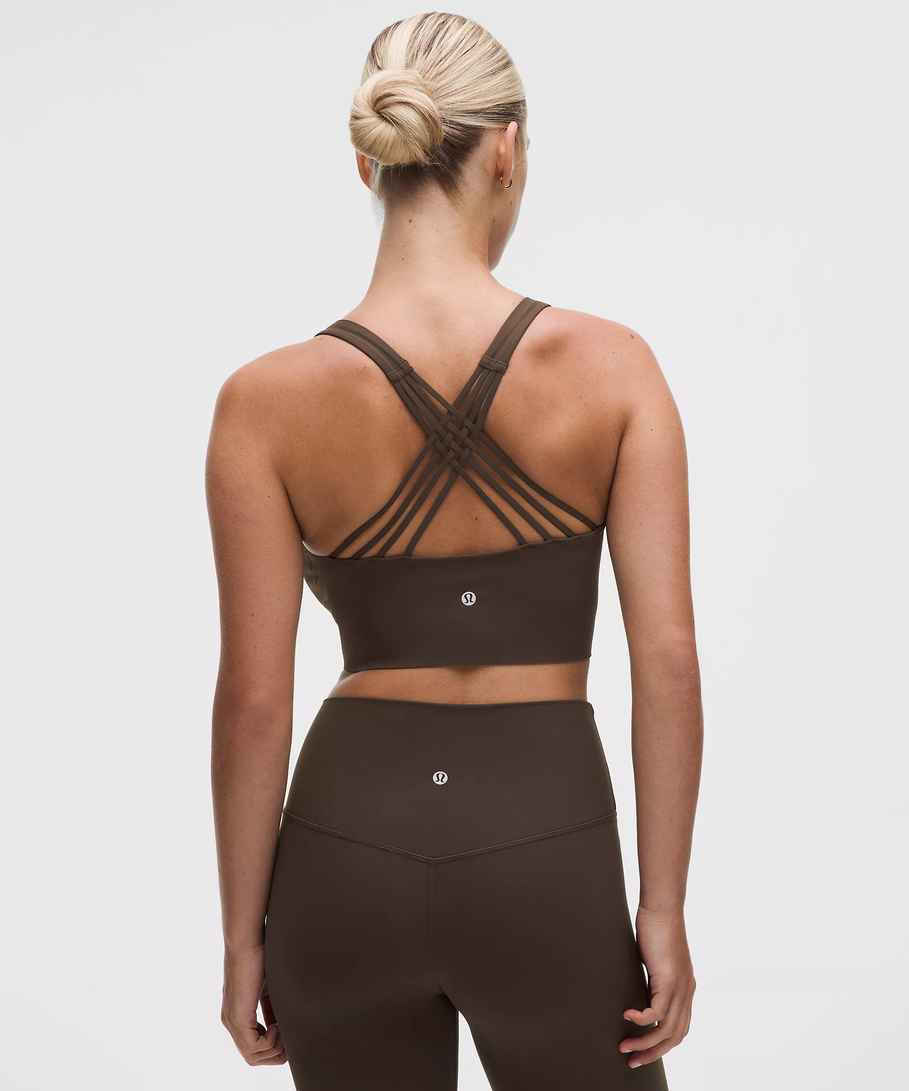 FlexyFlex Strappy Longline Yoga Bra | Lululemon (US)
