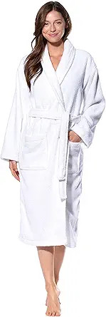 Turquaz Robes for Women - Luxury Plush Lined Bathrobe, 100% Polyester Microterry & Microfiber, Co... | Amazon (US)