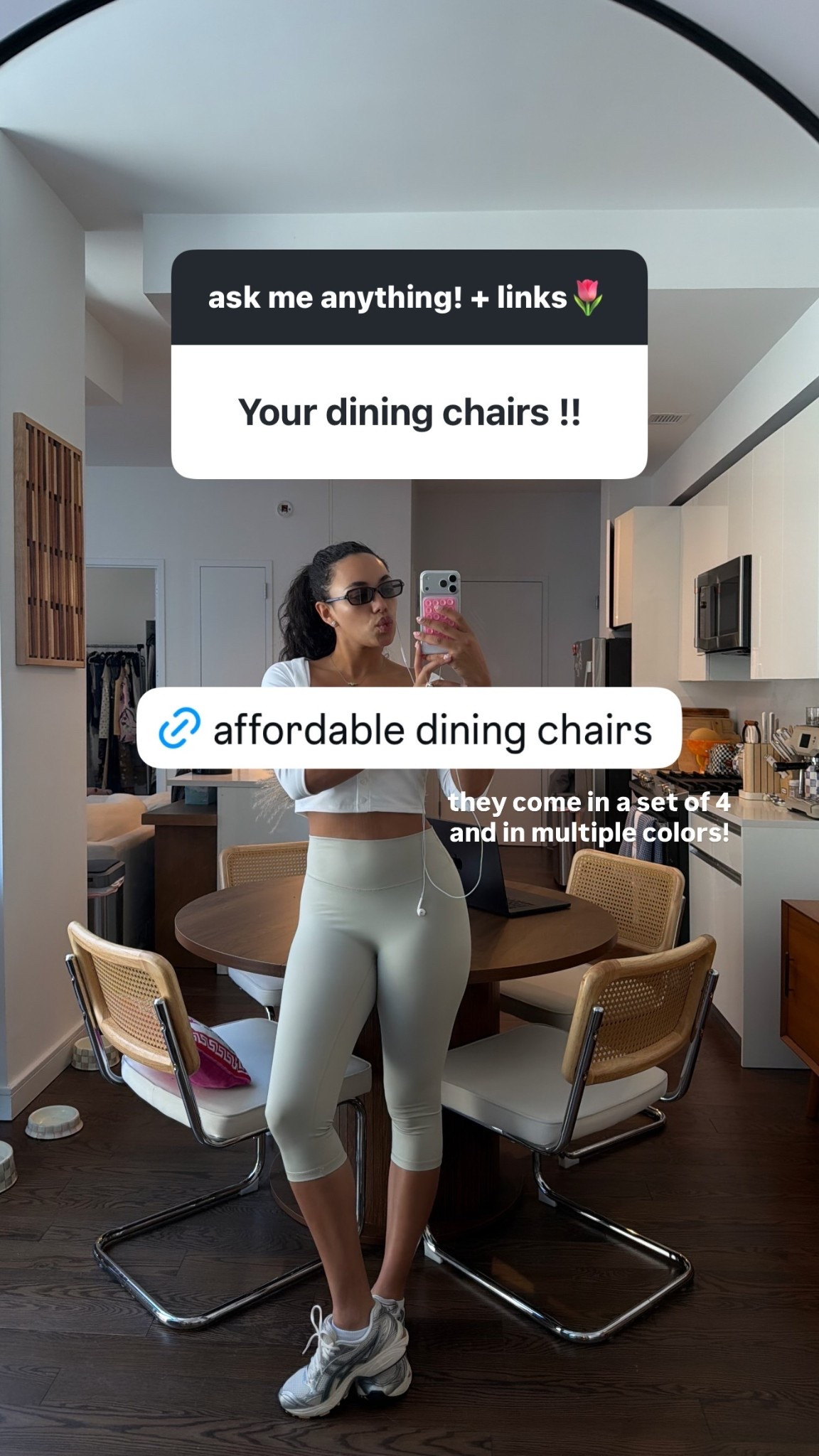my dining chairs come in a set of 4 and in multiple colors!

#LTKHome #LTKdayinmylife