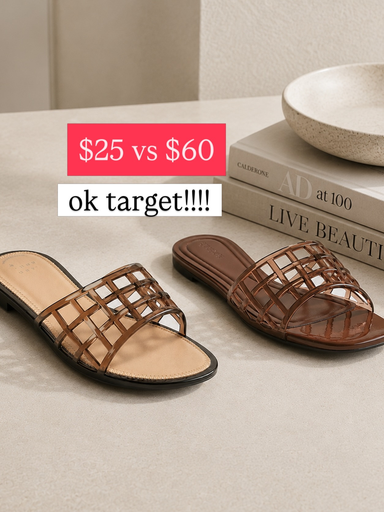 Designer dupe sandals

#LTKU #LTKSeasonal #LTKmomlife