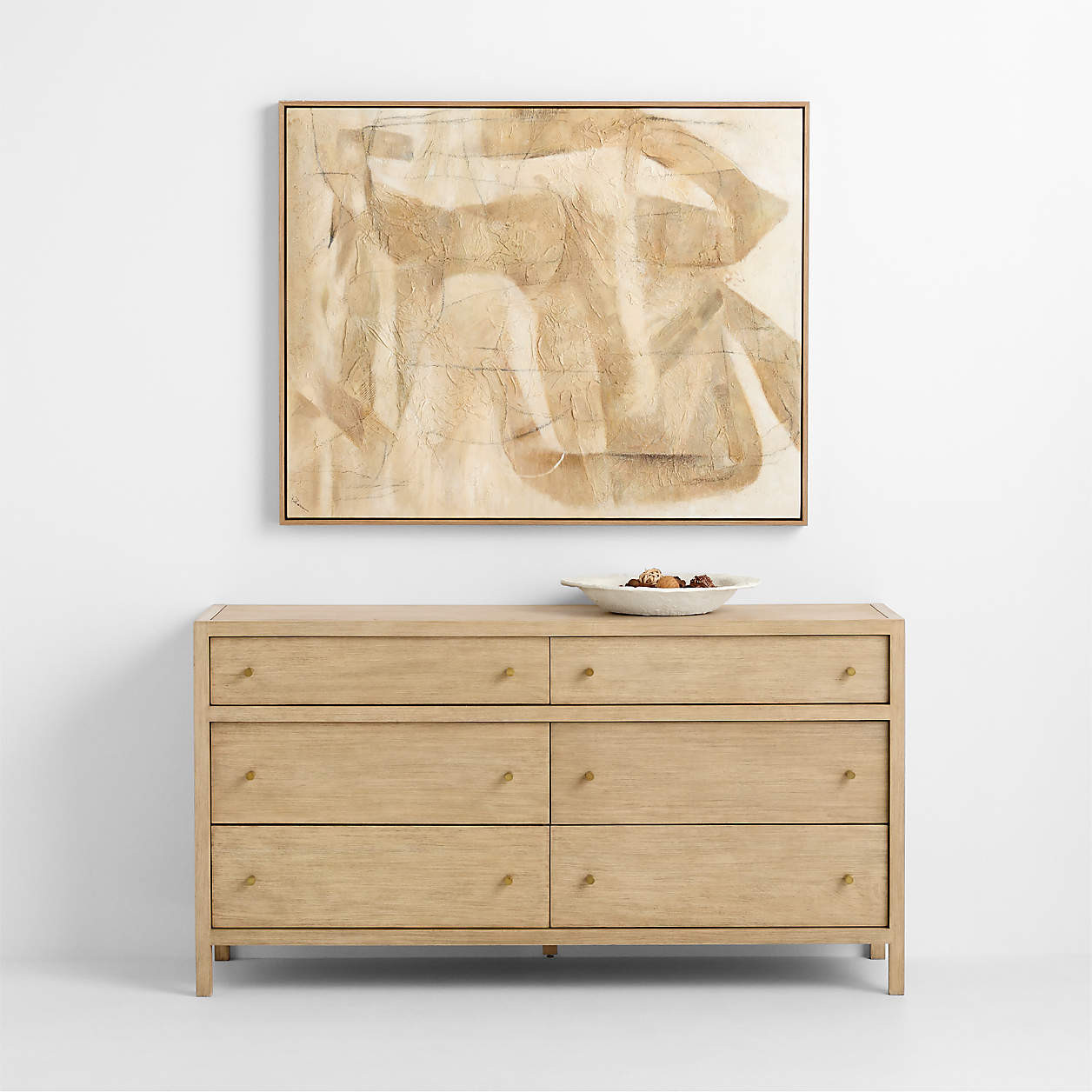 Nest by Patrick St. Germain 40" x 50" Framed Wall Art Print | Crate & Barrel | Crate & Barrel