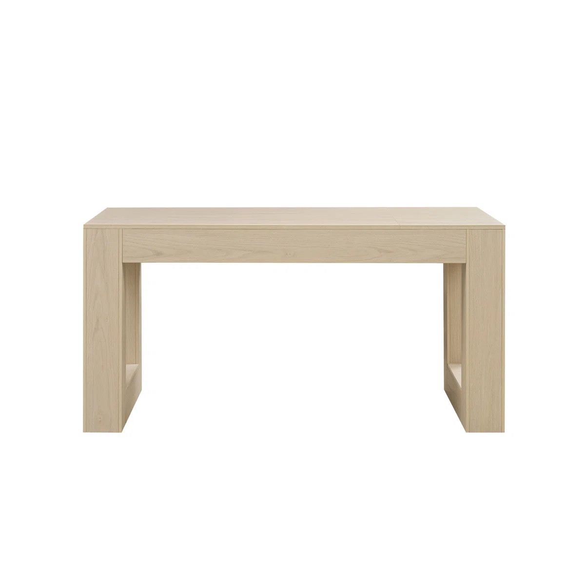 Easy - Assembly Rectangular Dining Table For 4 6 People, Good Breakfast Kiosk, Cafe Design With W... | Wayfair North America