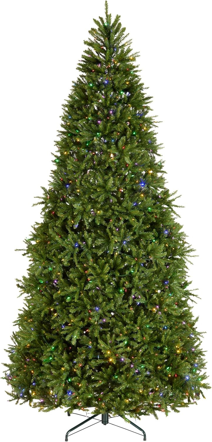 National Tree Company 12ft Pre-Lit Dunhill Fir Artificial Christmas Tree | Amazon (US)