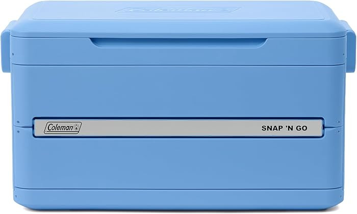 Coleman Snap 'N Go 45-Quart Collapsible Hard Cooler, Portable Hard-Sided Cooler with Waterproof R... | Amazon (US)