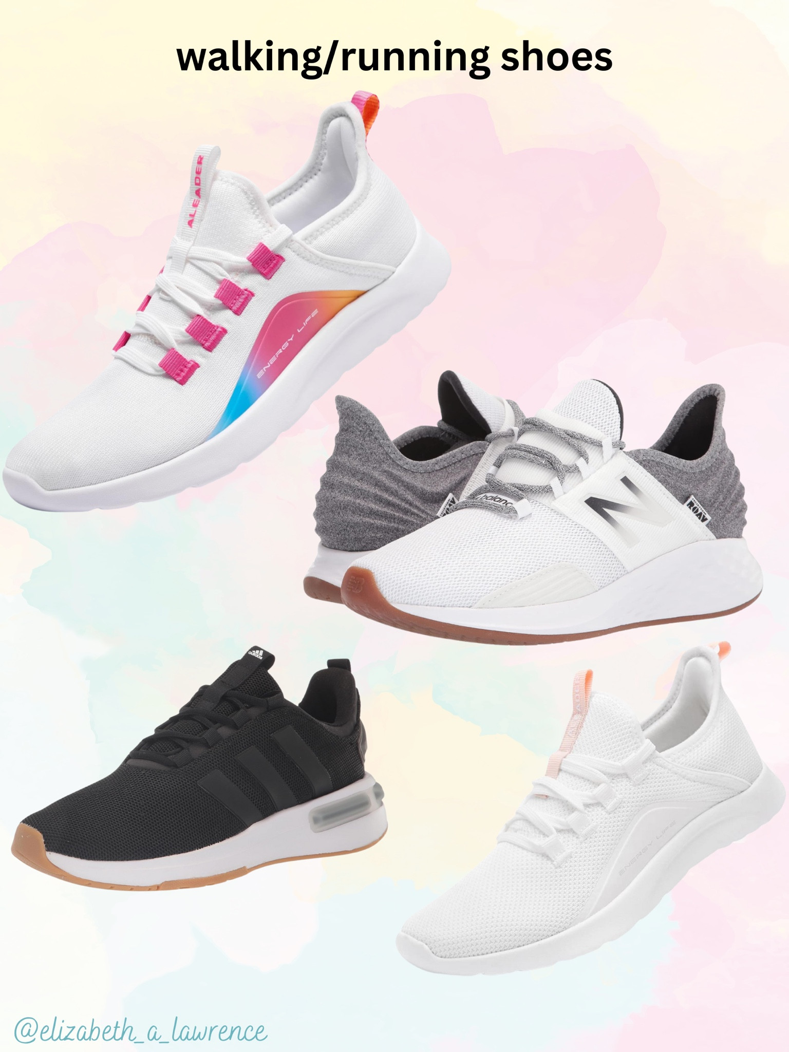 Walking running shoes.

#LTKshoecrush #LTKfitness #LTKfindsunder100