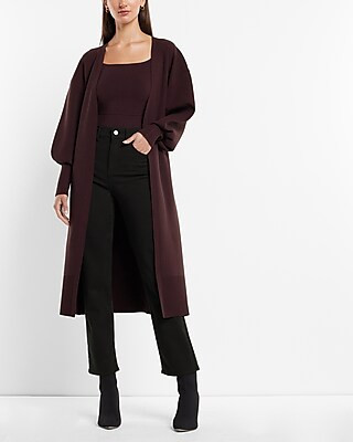 Tie Belted Duster Cardigan | Express