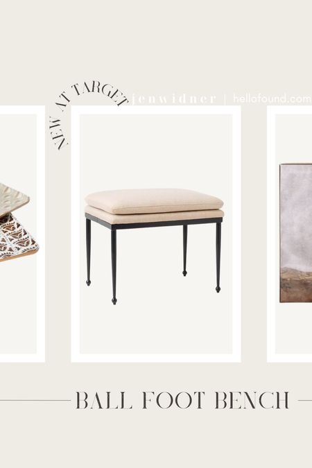 This bench ottoman looks so high end for $95!

Bench. Ottoman. Ball foot. Wrought iron. Neutral decor. Great room. End of bed.


#luxeforless #amberlewis #shoppeamberinteriors #blackandtan #warmneutrals #bedroom #livingroom

#LTKhome #LTKunder100 #LTKFind