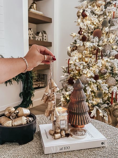 DIY CHRISTMAS BELLS #diyornaments #goldbells #christmasdecor #holidaydecor #homedecor #amazon #amazonfind 

#LTKhome #LTKHoliday #LTKSeasonal