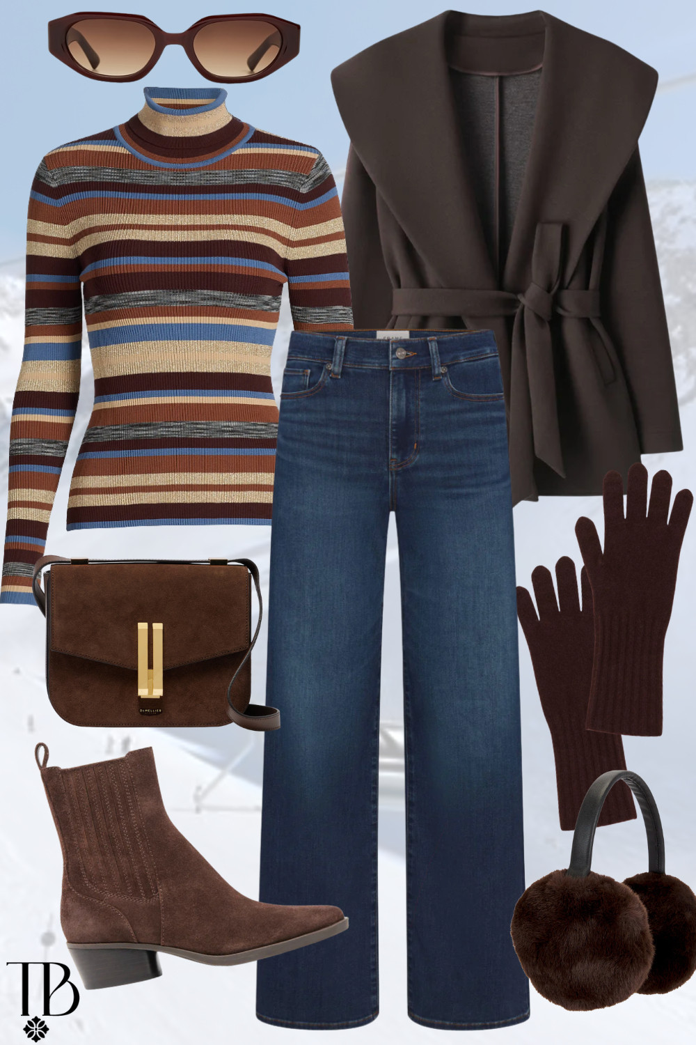 Cozy, polished, and perfectly layered ❄️🤎 Rich browns, classic denim, and soft knits come together for an effortless cold-weather look — ideal for winter travel, mountain getaways, or everyday chic.

 

 #LTKdayinmylife #LTKootd #LTKTravel