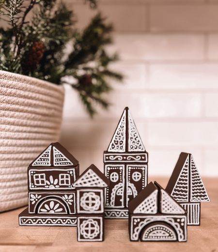 DIY Gingerbread blocks! Christmas craft, gingerbread house village, holiday activity

#LTKkids #LTKSeasonal #LTKHoliday