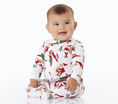 The Elf on the Shelf® Organic Nursery Pajama | Pottery Barn Kids | Pottery Barn Kids