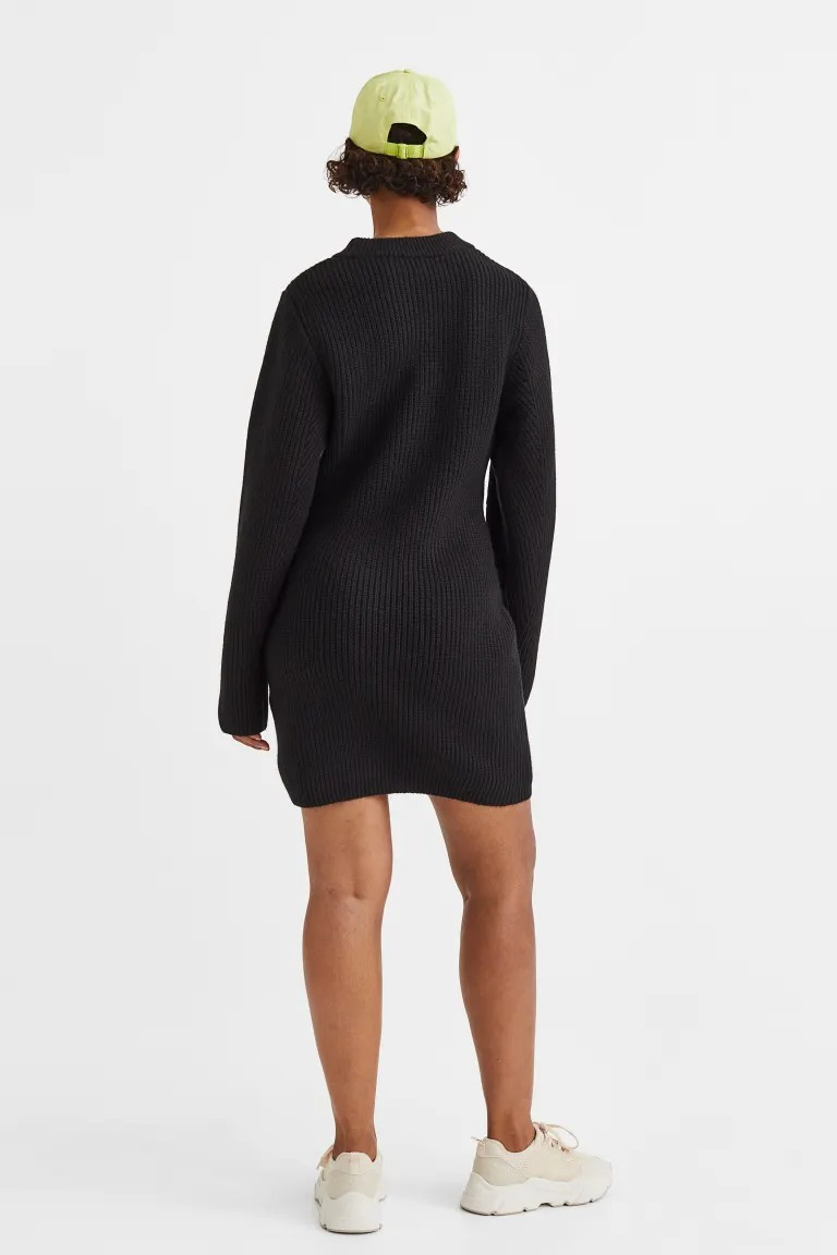 Rib-knit bodycon dress | H&M (UK, MY, IN, SG, PH, TW, HK)