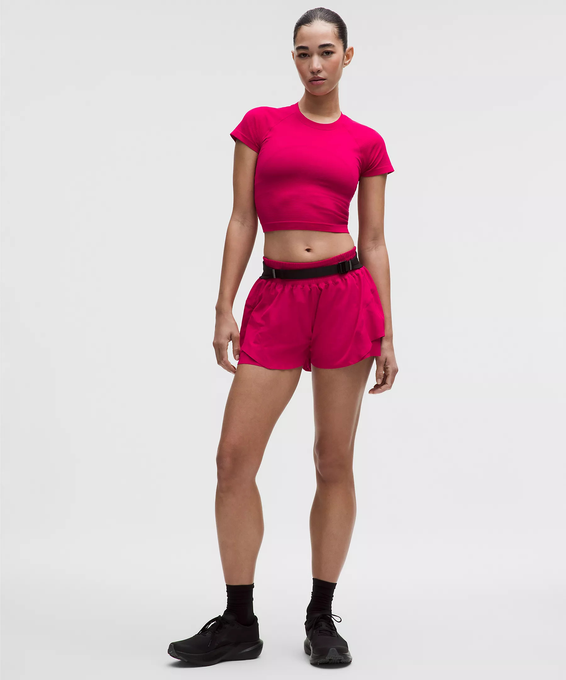 Swiftly Tech Cropped Short-Sleeve Shirt 2.0 | Lululemon (US)