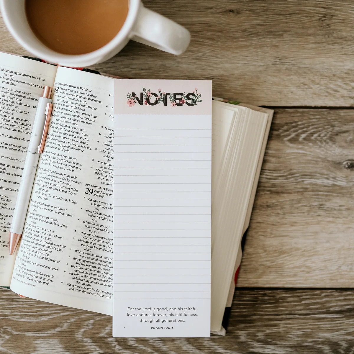 Slim Notepad - Wildflower | The Daily Grace Co.