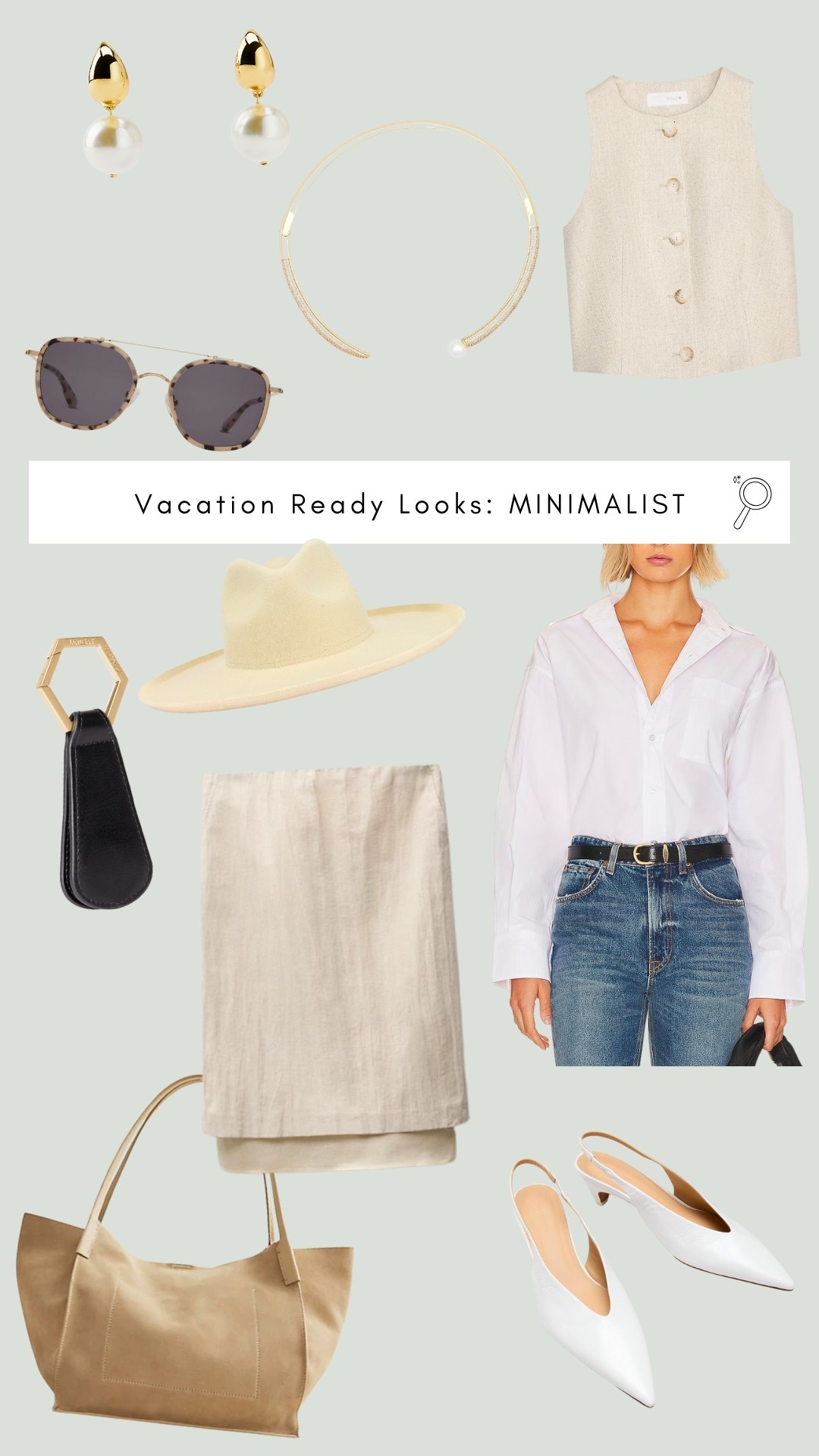 Vacation Ready Looks: Minimalist 

#LTKStyleTip #LTKOver40