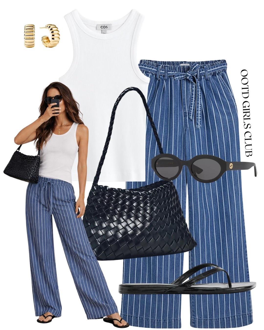 Comfy trousers outfit idea - simple and chic 

#LTKuk #LTKsummer #LTKspring