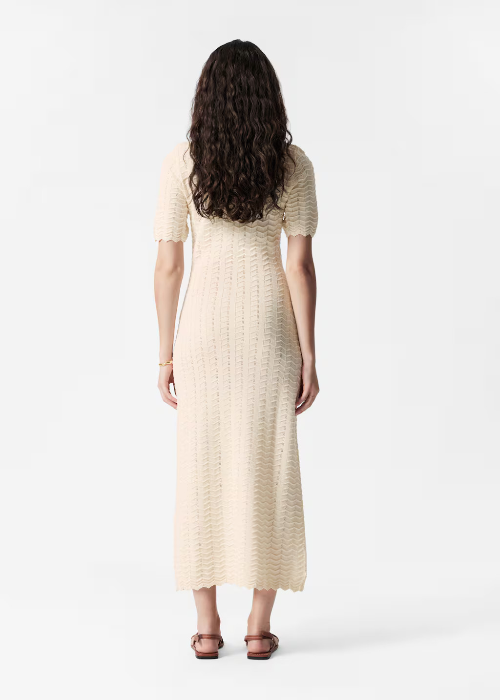 Pointelle-Knit Midi Dress | & Other Stories - US