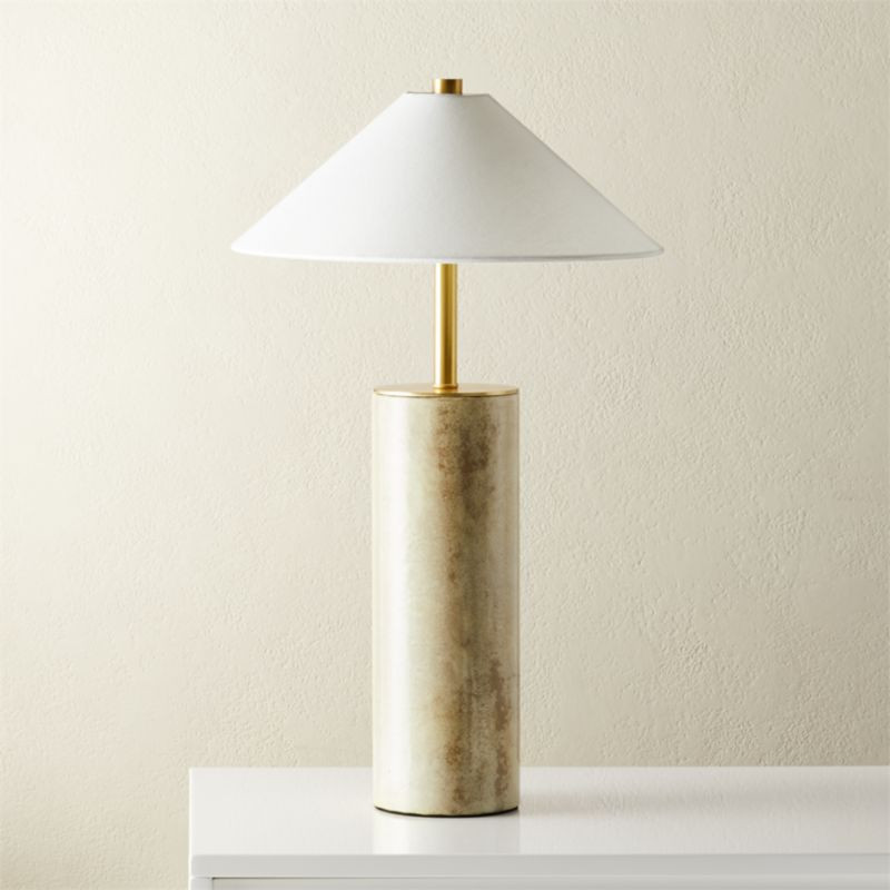 Vellum Table Lamp + Reviews | CB2 | CB2