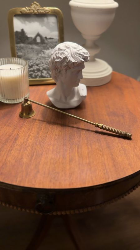 This beautiful vintage brass candle snuffer was not thrifted, but I was so excited to find it 🫶🏼 


Vintage, brass, vintage home, antiques, candle snuffer

#LTKhome #LTKfindsunder100 #LTKfindsunder50