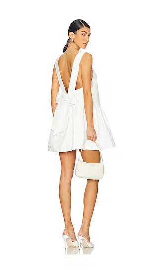 x REVOLVE About Town Mini Dress in Ivory | Revolve Clothing (Global)