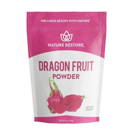 Nature Restore Pink Pitaya Powder (Dragonfruit), 8 Ounces | Walmart (US)