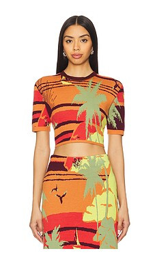 Alemais Palm Island Knit Top in Multi from Revolve.com | Revolve Clothing (Global)