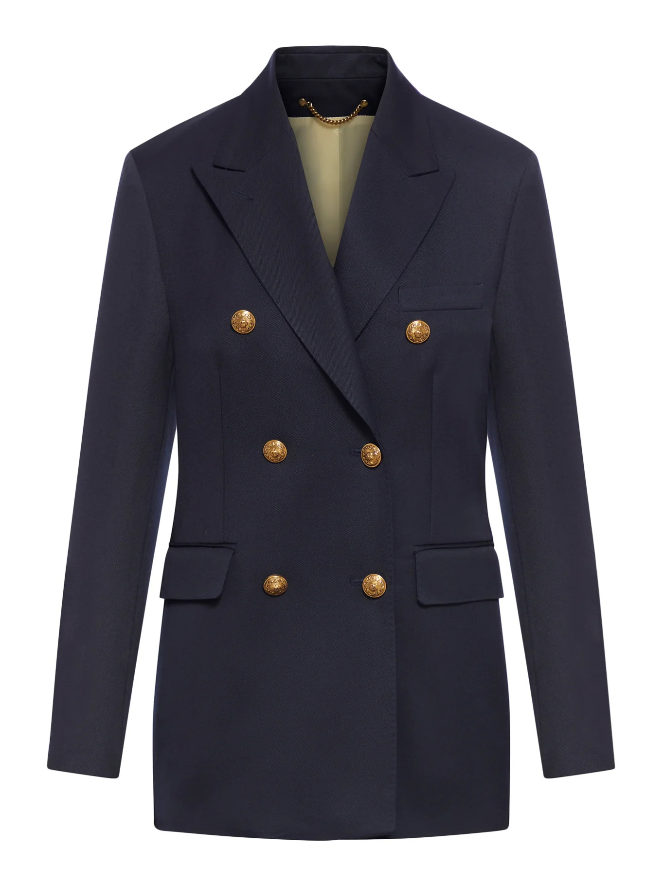 DOUBLE BREASTED BLAZER IN WOOL BLEND - Golden Goose Deluxe Brand - Woman | Suitnegozi INT