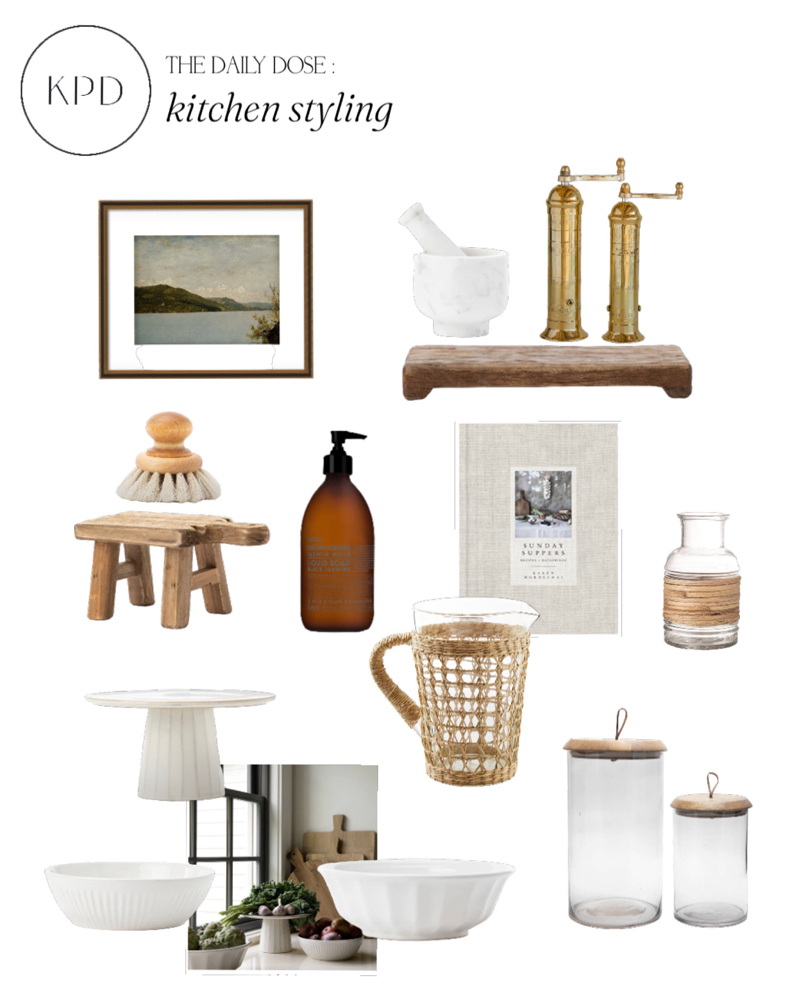 kpd the daily dose: kitchen styling 

#LTKhome #LTKstyletip