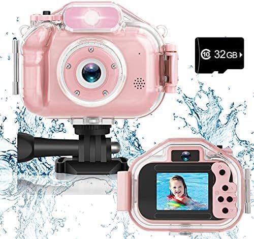 Agoigo Upgrade Kids Selfie Waterproof Camera Toys for 3-12 Year Old Boys Girls Christmas Birthday... | Amazon (US)