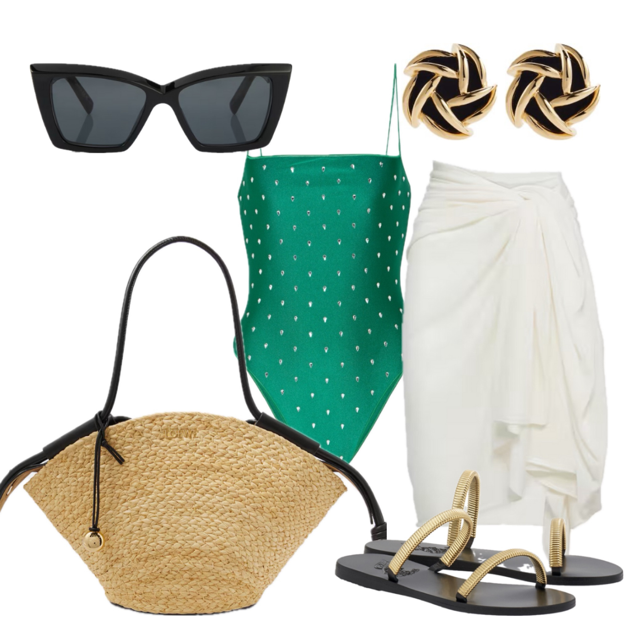 Very chic resort beachwear outfit!!

#LTKTravel #LTKItBag