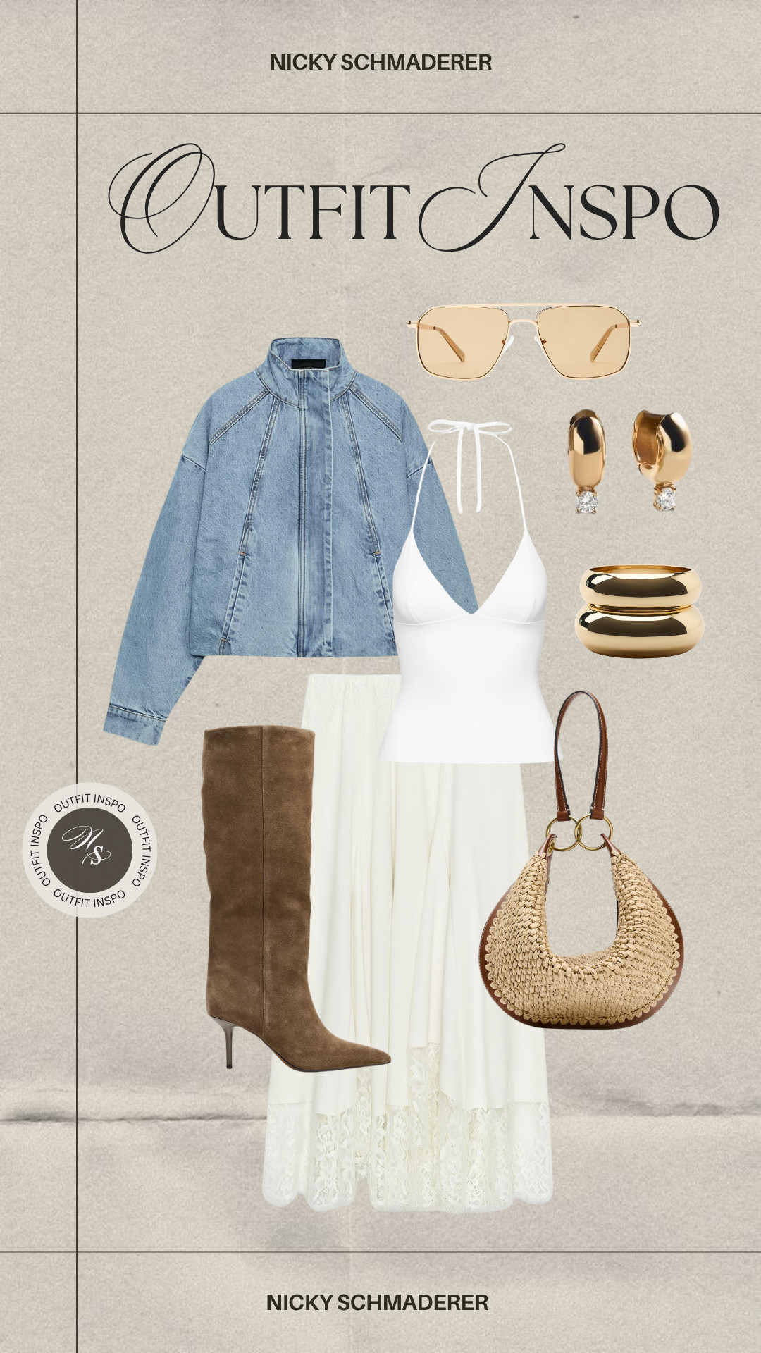 Spring Outfit inspo with lace maxi skirt and boots 

 

#LTKootd #LTKSeasonal #LTKU