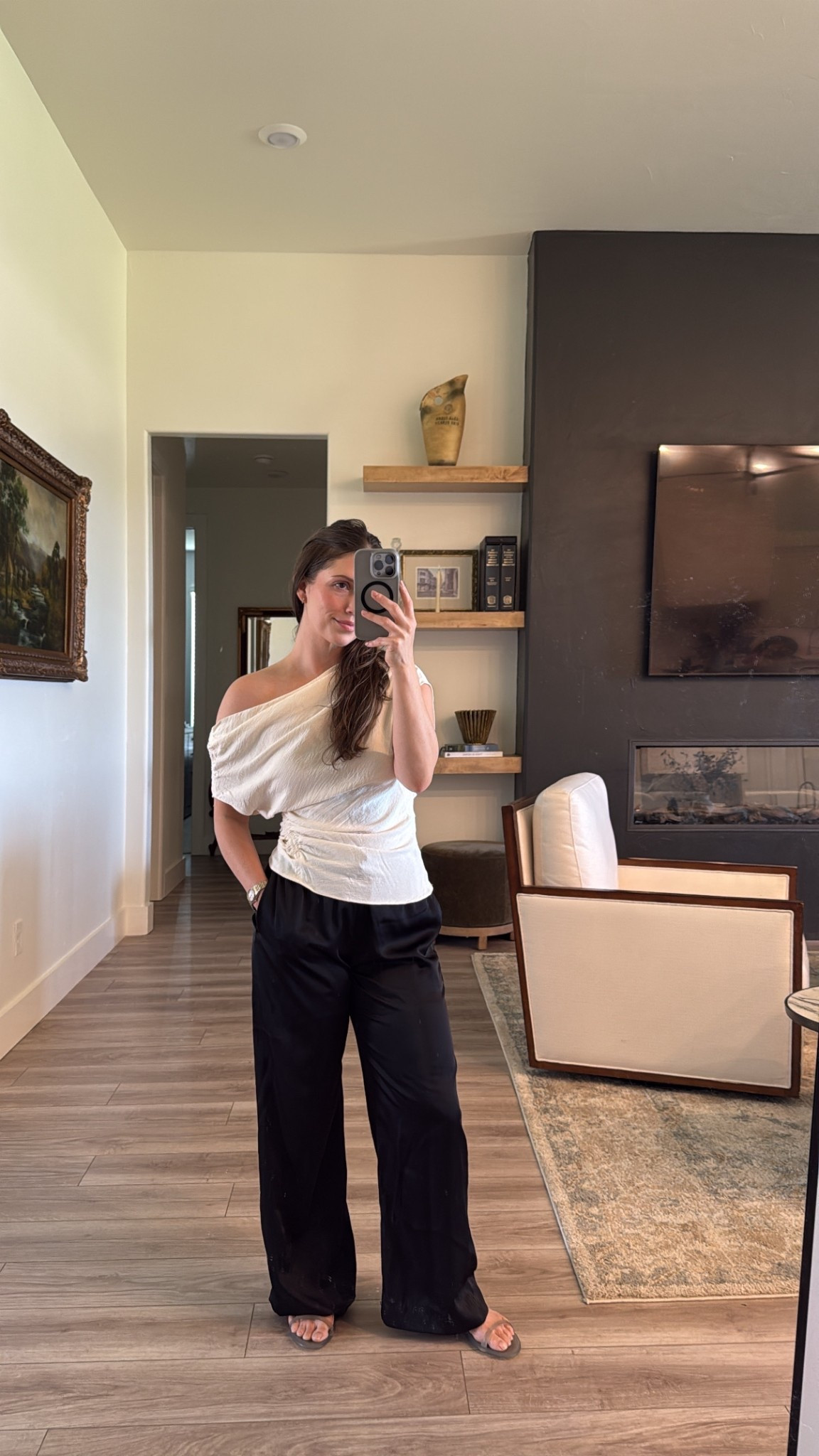 OOTD | 5’0” 
linked similar pants

#LTKPetite #LTKFindsUnder100 #LTKStyleTip