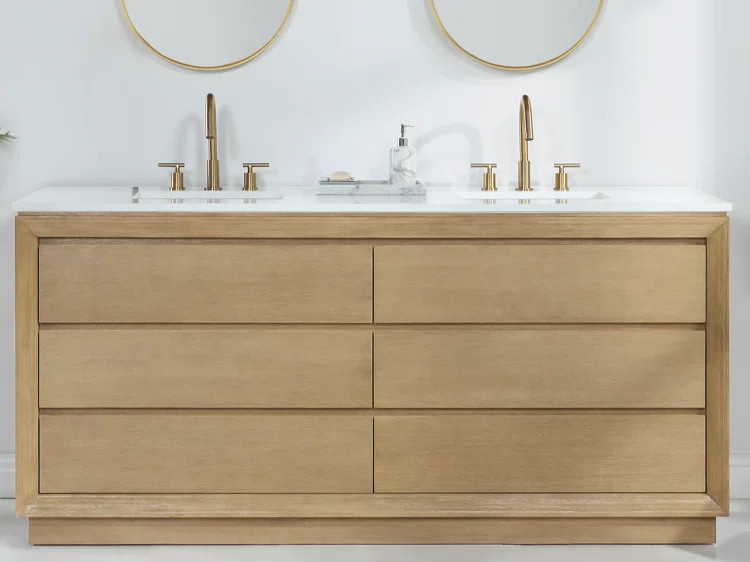 Calana 72'' Double Bathroom Vanity | Wayfair North America