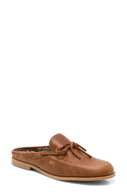 Free People Seas the Day Loafer Mule in Luggage at Nordstrom, Size 7 | Nordstrom