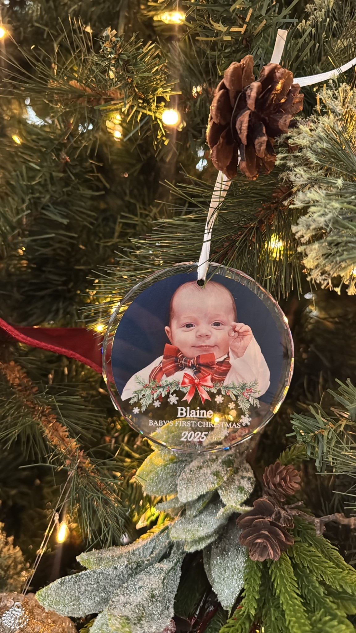 Baby first ornament 6.99 


#LTKHome #LTKSaleAlert #LTKFindsUnder100