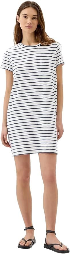 GAP Women's Relaxed Pocket T-shirt Dress | Amazon (US)