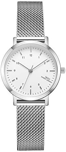 IBSO BOERNI AIBISINO Women Stainless Steel Band Watches Ladies Quartz Wristwatches Waterproof Mes... | Amazon (US)