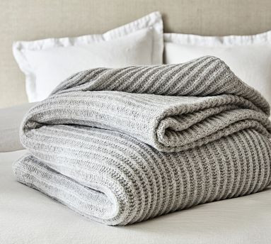 Thermal Knit Blanket | Pottery Barn (US)