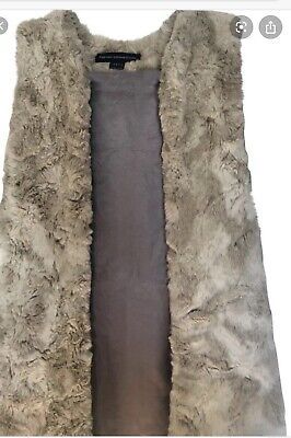 Ladies French Connection faux fur gilet  | eBay | eBay US