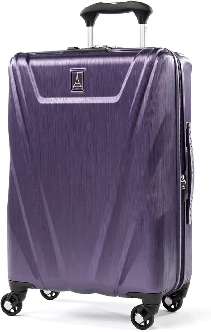 Travelpro Maxlite 5 Hardside Spinner Wheel Luggage, Imperial Purple, Carry-On 21-Inch | Amazon (US)