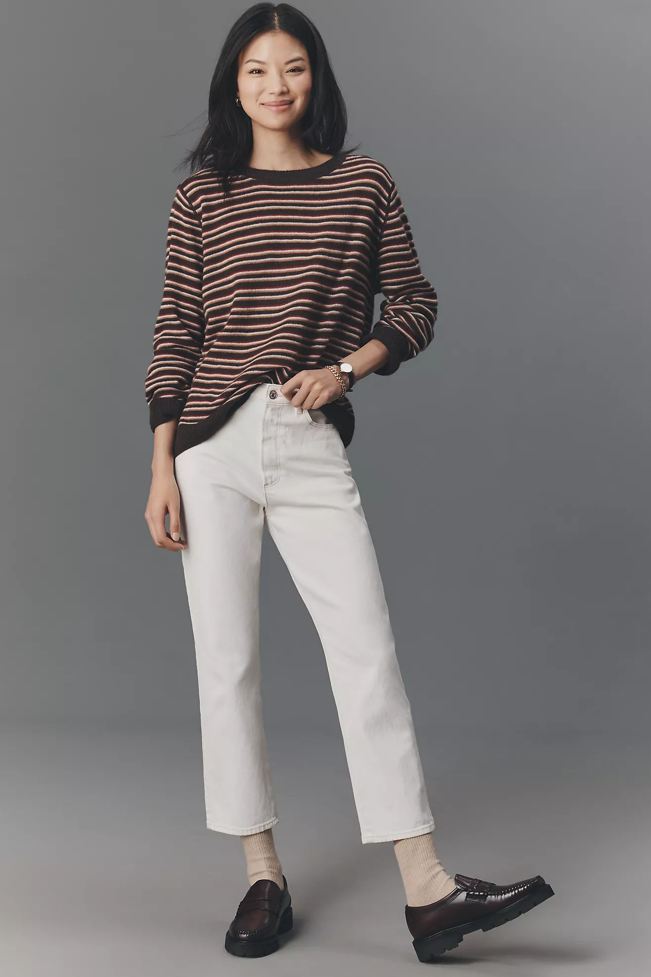 Reformation Cashmere Boyfriend Sweater | Anthropologie (US)
