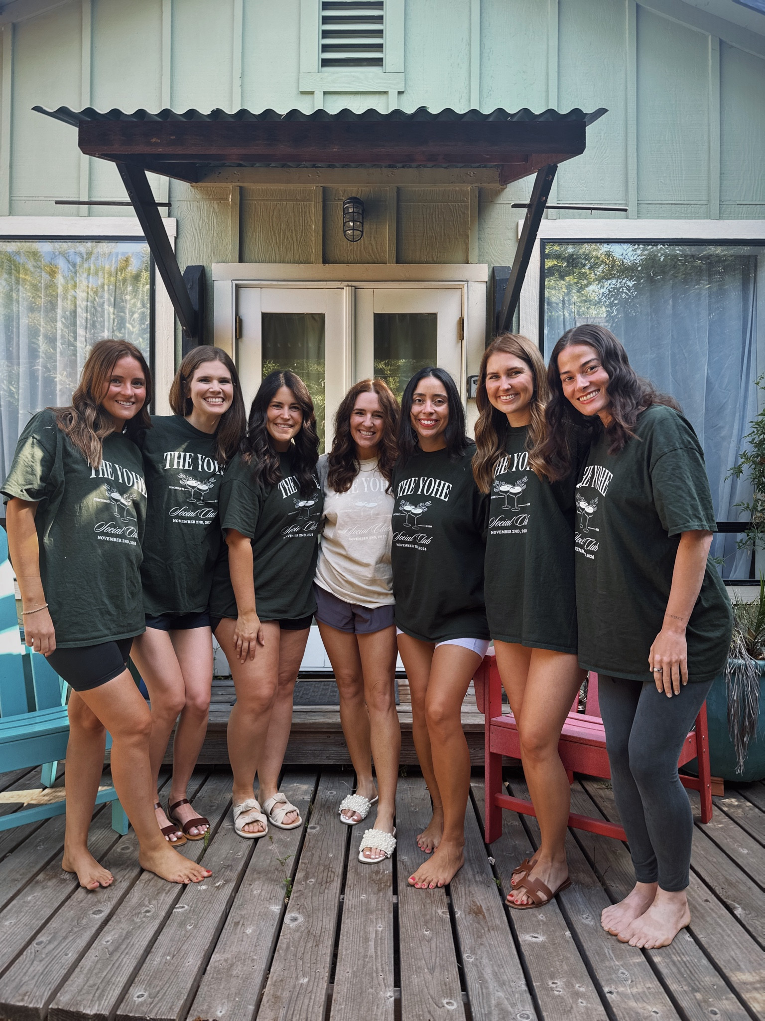 Had these tshirts custom made for my bridesmaids. I included them in their bridesmaid proposal boxes and we brought them on my bachelorette for this cute photo op!


Bridesmaids. Bachelorette. Bridesmaid tshirt. Bridesmaid proposal box. Bachelorette weekend. Bachelorette outfit. Social club tshirt. Etsy wedding. Etsy bachelorette. Etsy bride 

#LTKFindsUnder50 #LTKTravel #LTKWedding