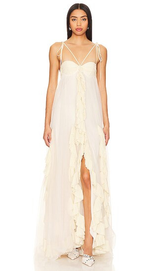 Kendal Dress in Moon | Revolve Clothing (Global)