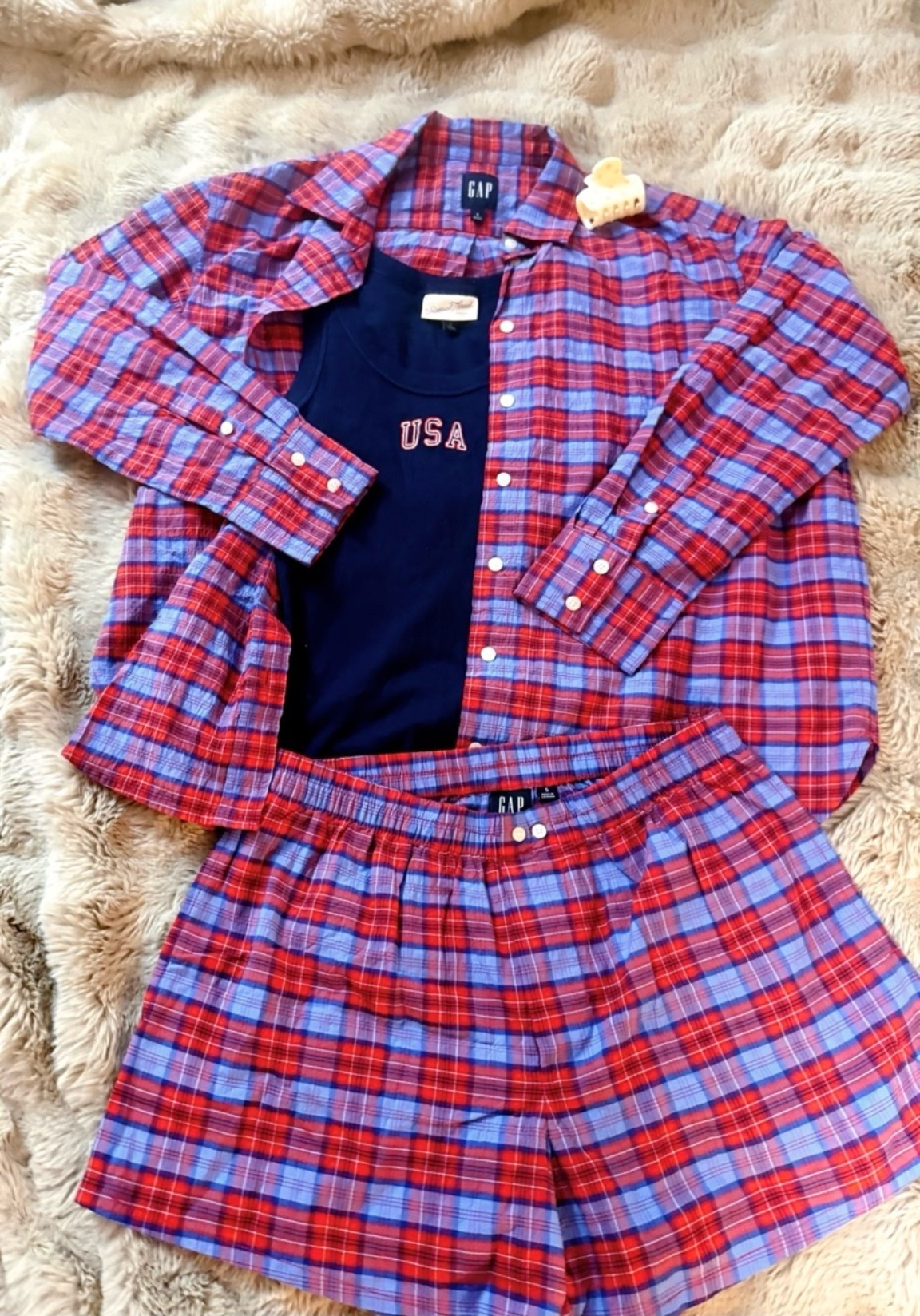 🇺🇸 My favorite kind of Fourth of July outfit: comfy, cute, and easy to throw on

#LTKStyle #LTKFinds #LTKSeasonal #FourthofJulyStyle #PatrioticStyle #AmericanaStyle #SummerStyle #MatchingSet #PlaidStyle #GraphicTank #CasualChic #EverydayStyle #CozyStyle #WeekendLook  #OutfitInspo #RedWhiteAndBlue #SummerOutfitIdeas

#LTKootd #LTKSaleAlert #LTKgrwm