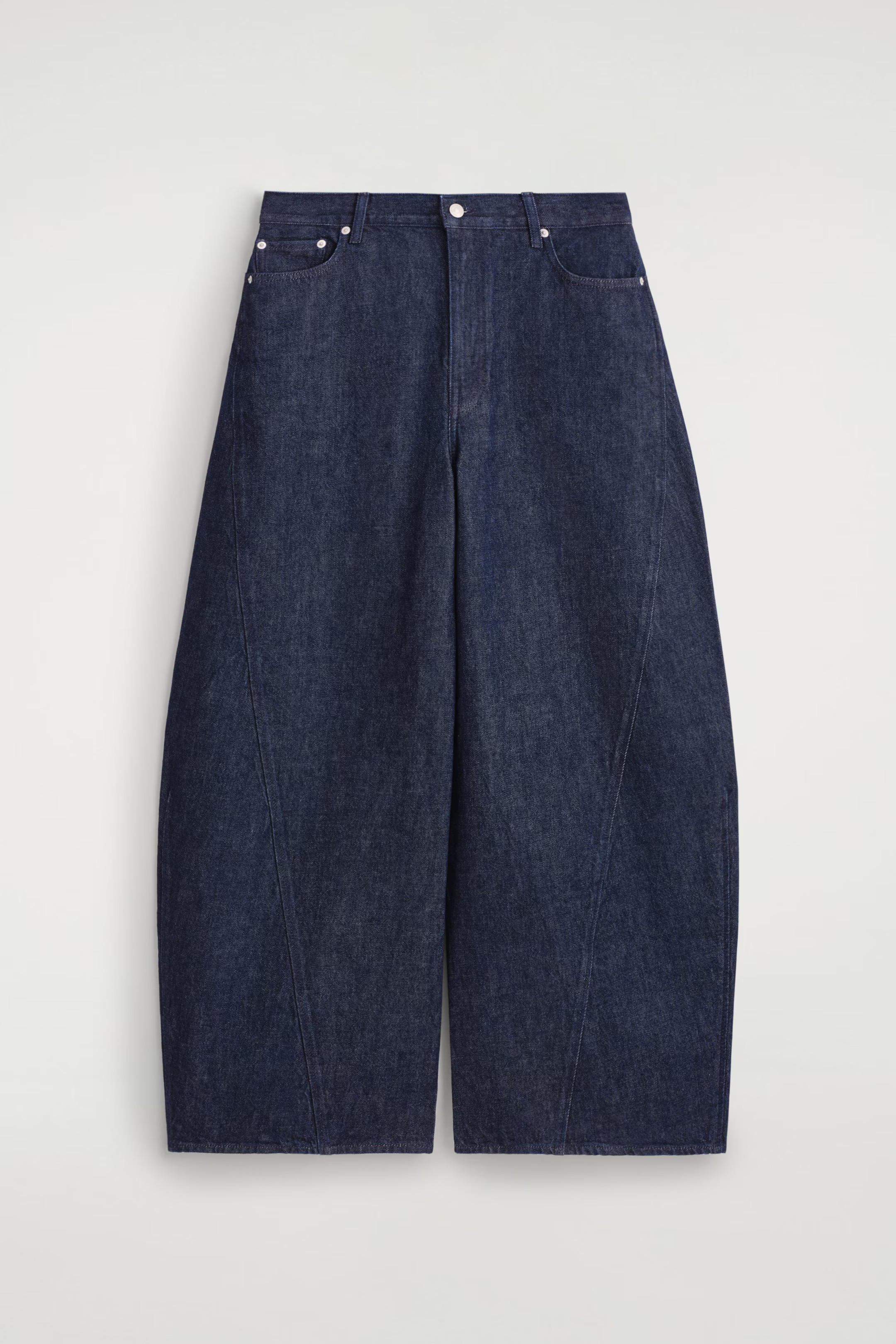 TWIST BARREL-LEG JEANS - INDIGO | COS GB | COS UK