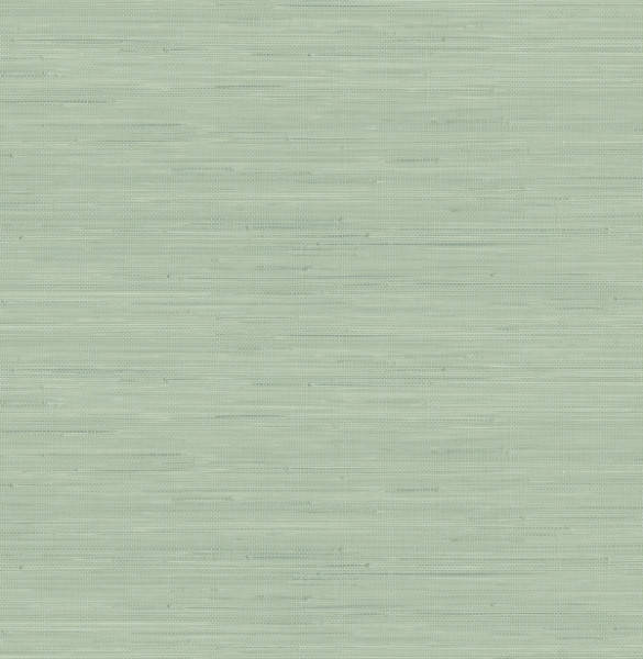 Sage Classic Faux Grasscloth Peel and Stick Wallpaper | WallPops
