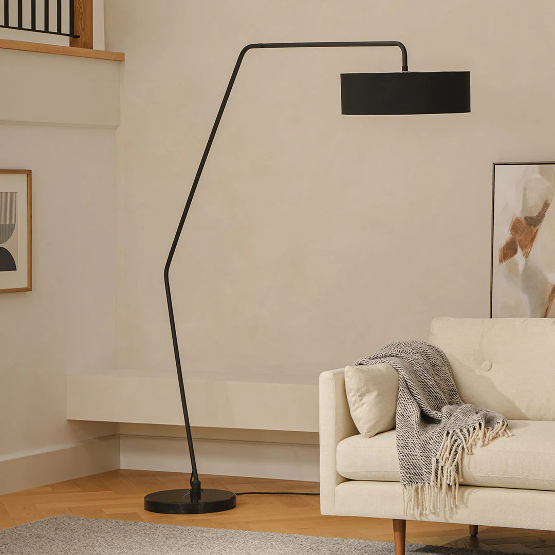Heron Floor Lamp - Black | Article
