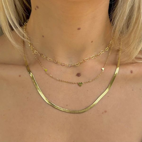 Amore Gold Necklace Set | Nikki Smith Designs