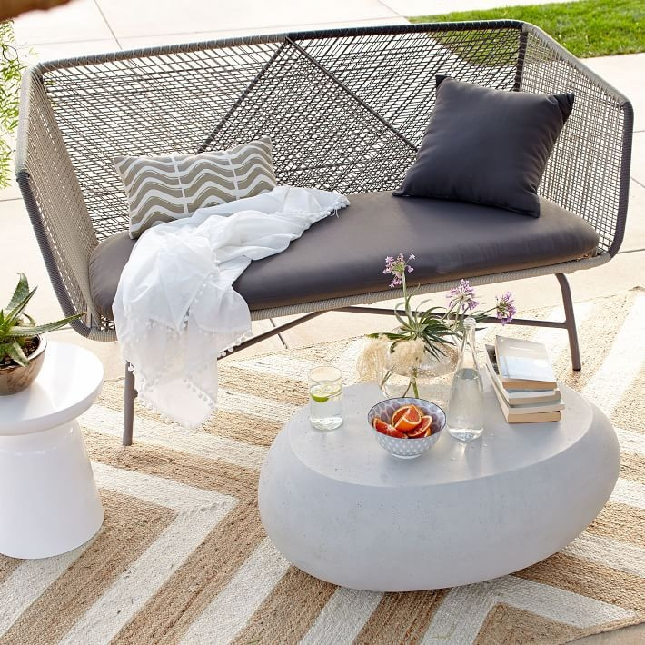 Pebble Outdoor Coffee Table | West Elm (US)